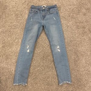 Zara Jeans (kid size 13-14 but fits like a 0/2)